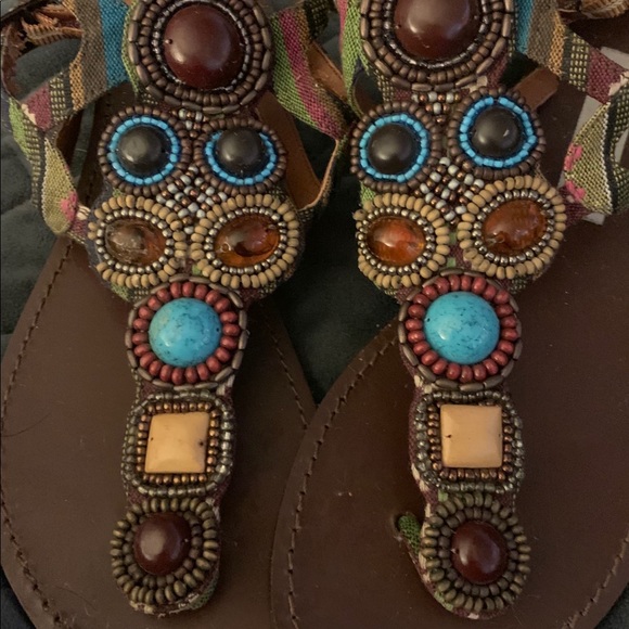 Steve Madden boho sandals size 7 - Picture 4 of 8